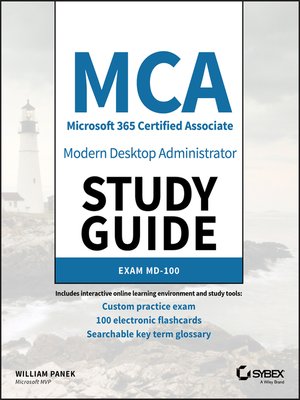 cover image of MCA Modern Desktop Administrator Study Guide